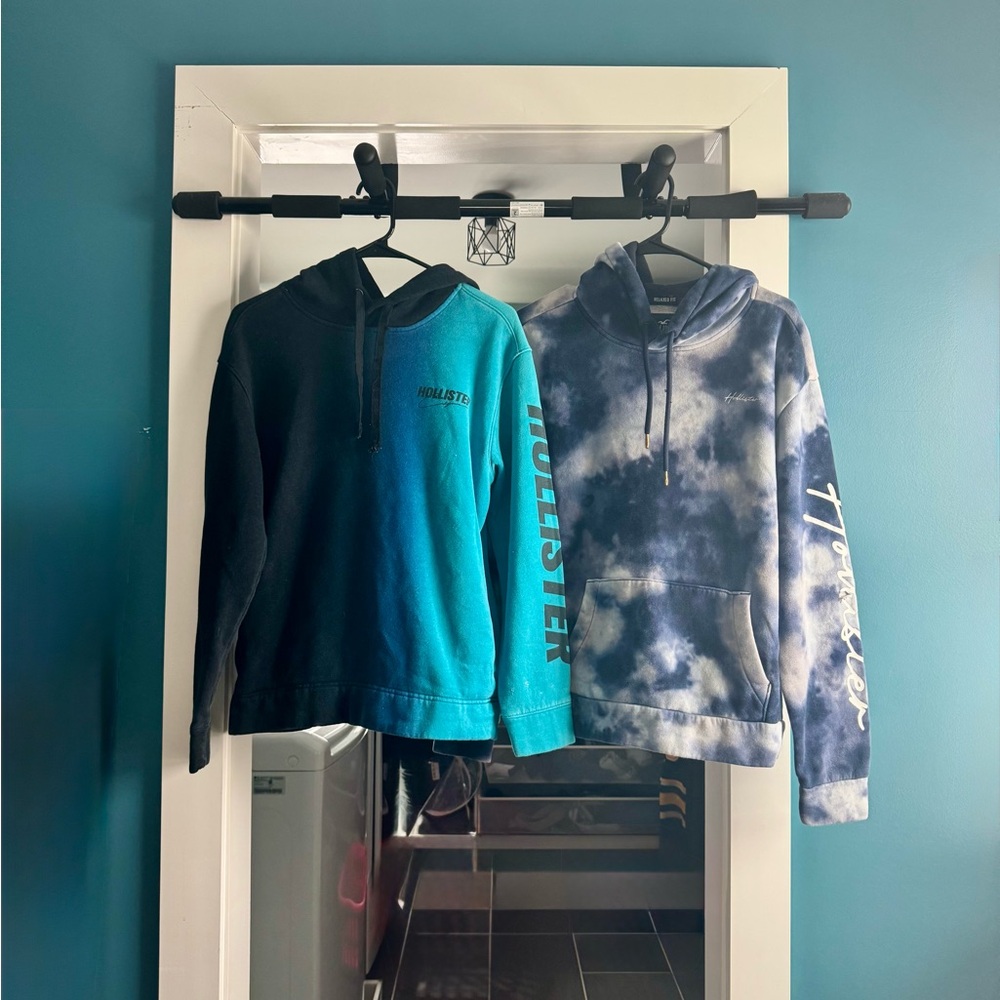 Hollister hoodies - mostly. Scroll through pics - 7 items in total!!